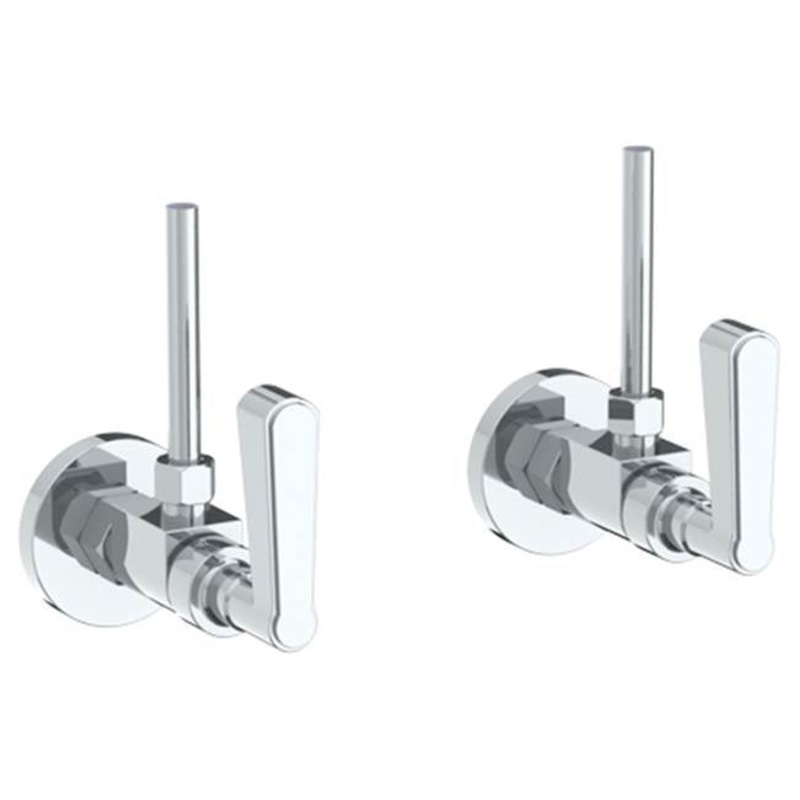 Watermark 30-MAS1-TR24 Anika Lavatory Angle Stop Kit -1/2 Compression X 3/8 Od Compression