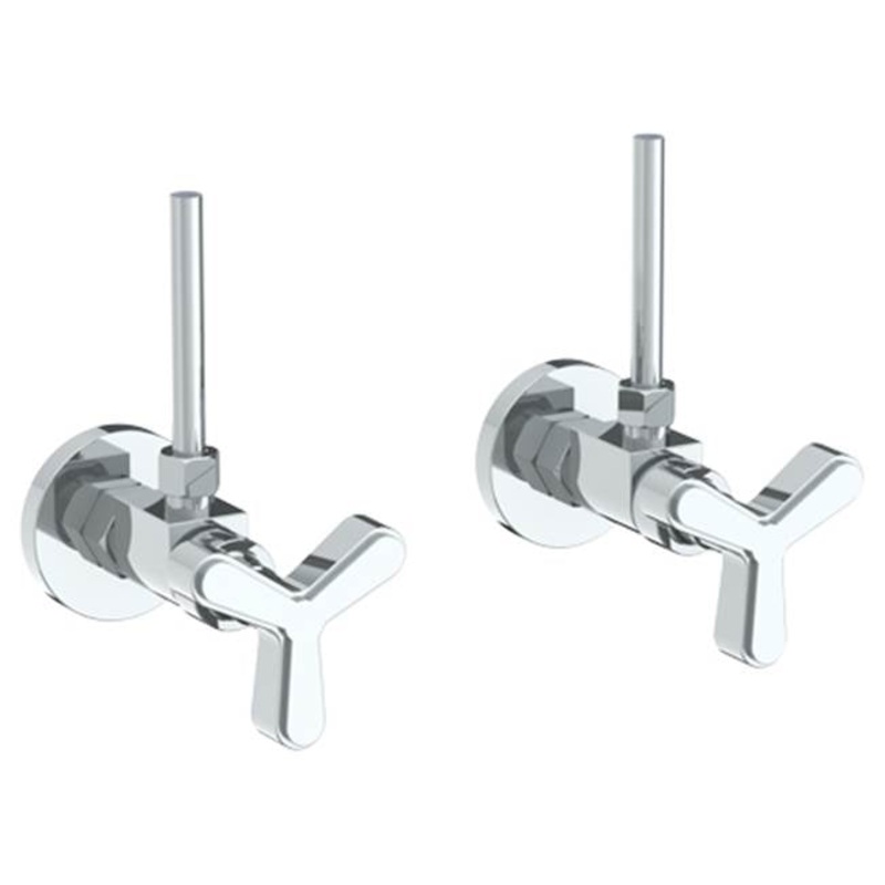 Watermark 30-MAS1-TR25 Anika Lavatory Angle Stop Kit -1/2 Compression X 3/8 Od Compression