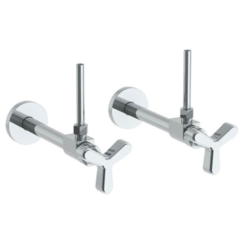 Watermark 30-MAS3-TR25 Anika Lavatory Angle Stop Kit -1/2 Sweat X 3/8 Od Compression