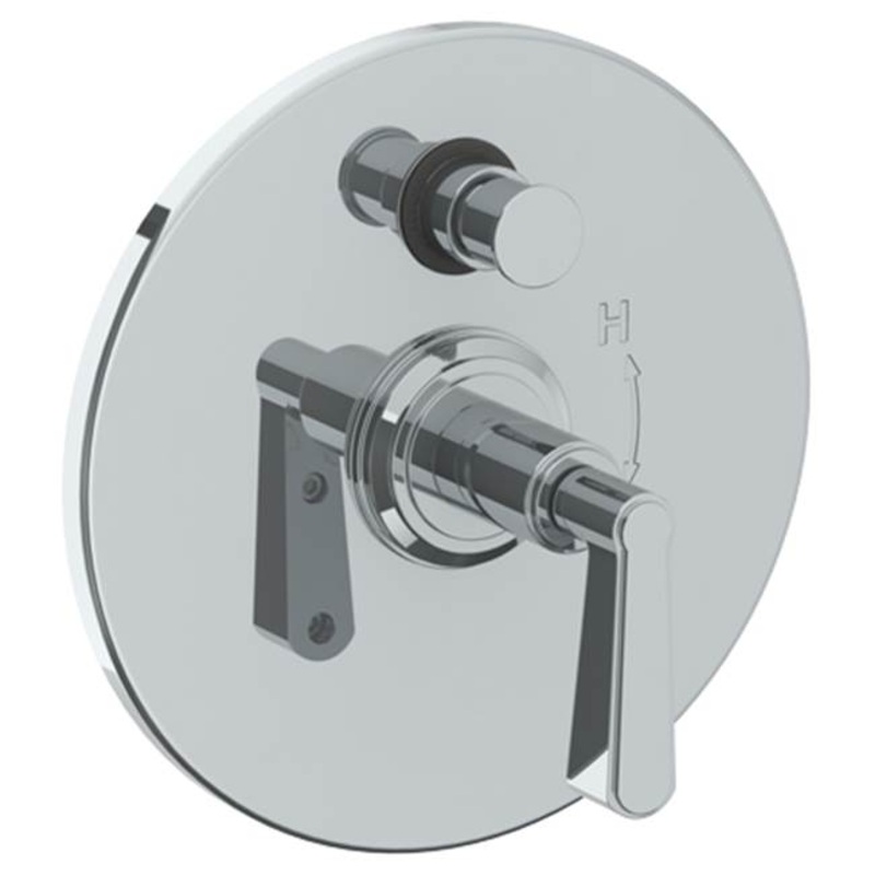 Watermark 30-P90-TR24 Anika Wall Mounted Pressure Balance Shower Trim With Diverter 7 Diameter