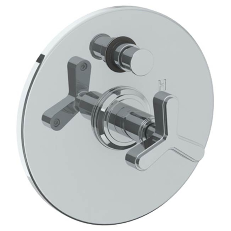 Watermark 30-P90-TR25 Anika Wall Mounted Pressure Balance Shower Trim With Diverter 7 Diameter