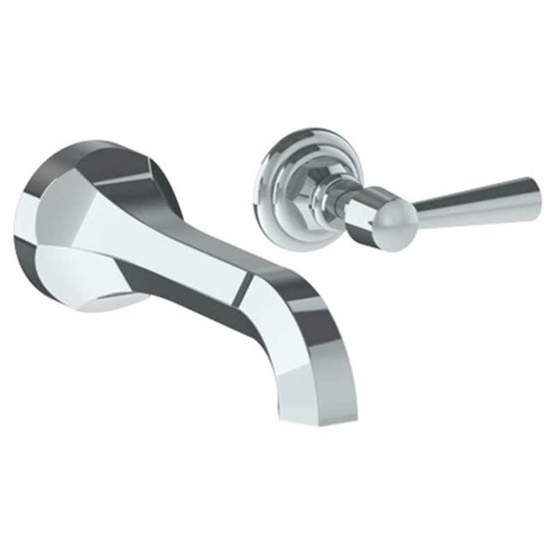 Watermark 312-1.2-Y2 Gramercy Wall Mounted 2 Hole Lavatory Set With 6 3/4 CTC  Spout
