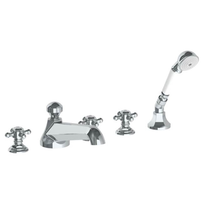 Watermark 312-8.1-V Gramercy Deck Mounted 5 Hole Bath Set