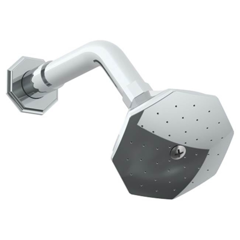 Watermark 312-HAF Gramercy Wall Mounted Showerhead 3 3/4Dia With 7-1/2 Arm & Flange