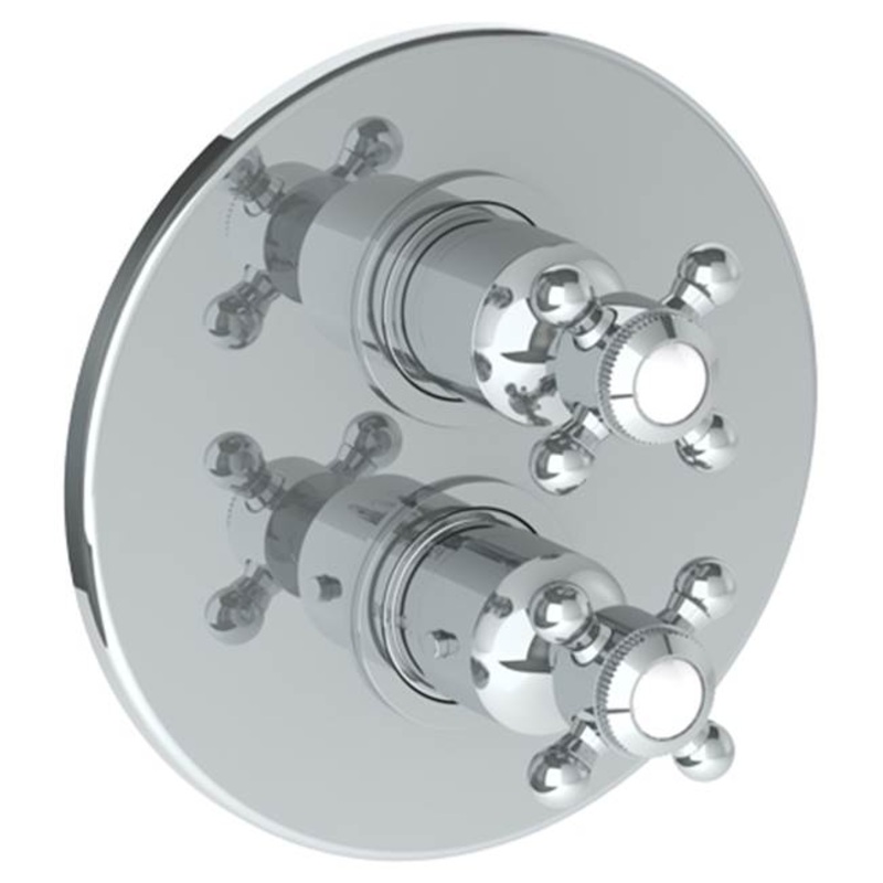 Watermark 312-T20-V Gramercy Wall Mounted Thermostatic Shower Trim With Built-In Control 7-1/2