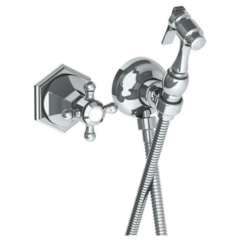 Watermark 314-4.4-XX Beverly Wall Mounted Bidet Spray Set & Progressive Mixer With 49 Hose