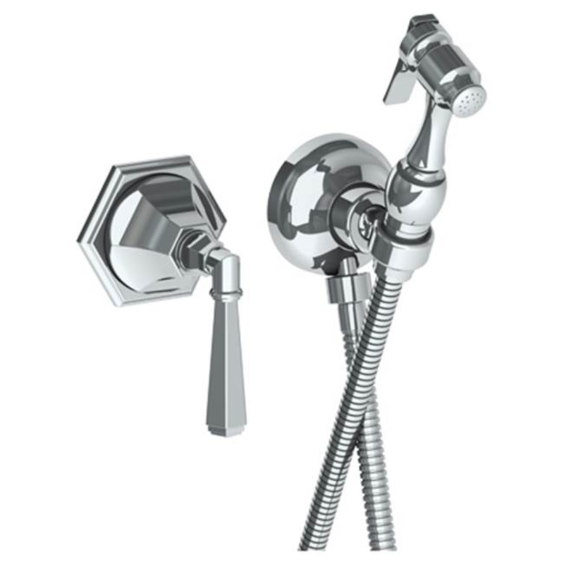 Watermark 314-4.4-YY Beverly Wall Mounted Bidet Spray Set & Progressive Mixer With 49 Hose