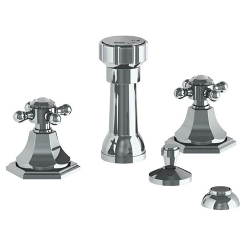 Watermark 314-4-XX Beverly Deck Mounted 4-Hole Bidet