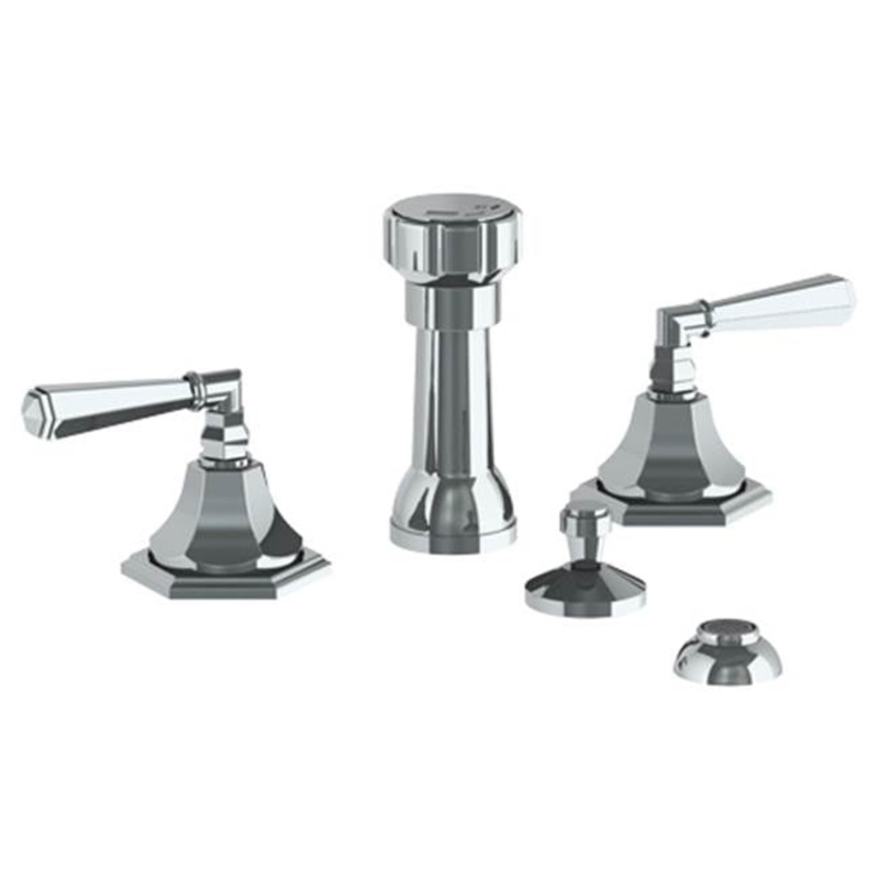 Watermark 314-4-YY Beverly Deck Mounted 4-Hole Bidet