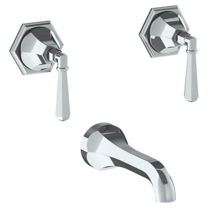 Watermark 314-5-YY Beverly Wall Mounted 3 Hole Bath Set