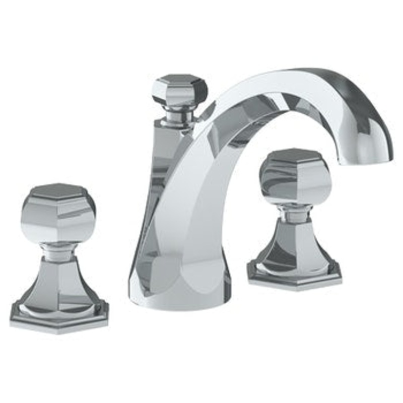 Watermark 314-8.205-T6 Beverly Deck Mounted 3 Hole Extended Bath Set