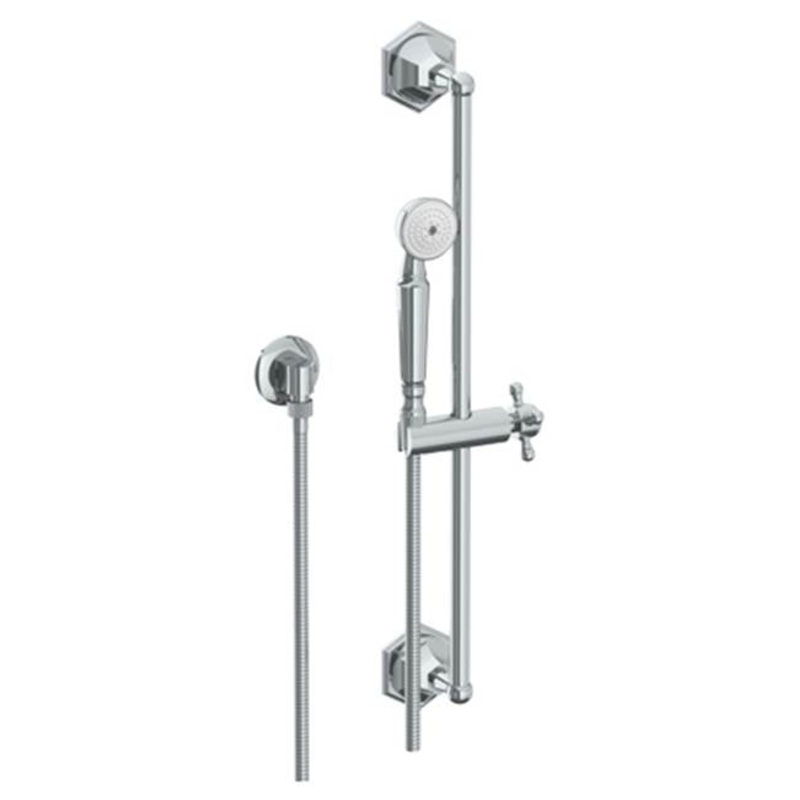 Watermark 314-HSPB1-XX Beverly Positioning Bar Shower Kit With Hand Shower & 69 Hose