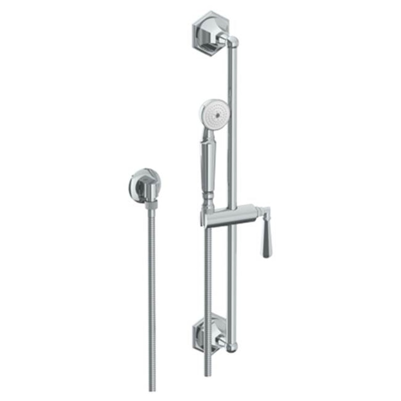 Watermark 314-HSPB1-YY Beverly Positioning Bar Shower Kit With Hand Shower & 69 Hose