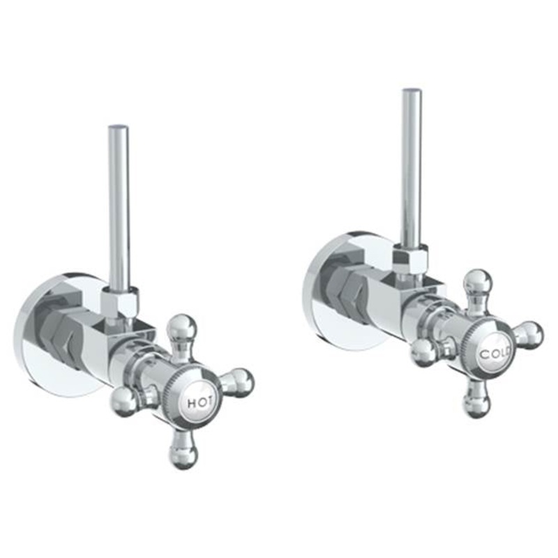 Watermark 314-MAS1-XX Beverly Lavatory Angle Stop Kit -1/2 Compression X 3/8 Od Compression