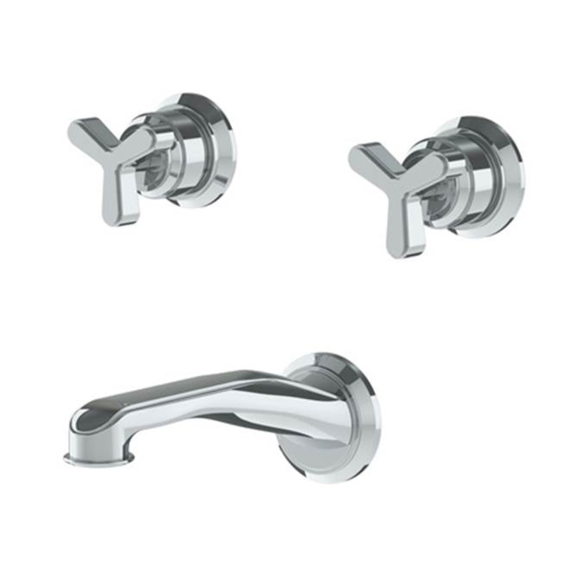 Watermark 29-5-TR15 Transitional Wall Mounted 3 Hole Bath Set