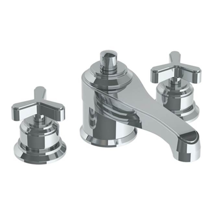 Watermark 29-8-TR15 Transitional Deck Mounted 3 Hole Bath Set