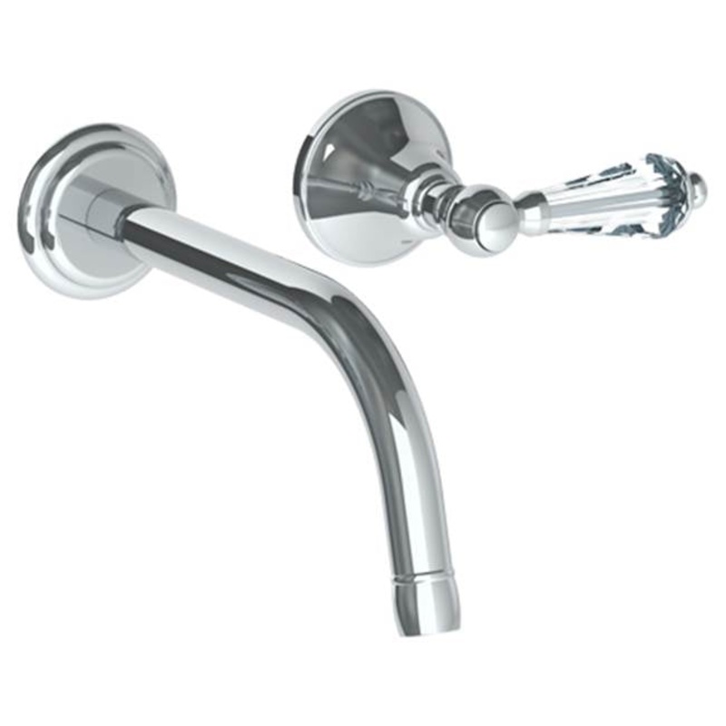 Watermark 313-1.2M-SW York Wall Mounted 2 Hole Lavatory Set With 8 3/8 CTC  Spout