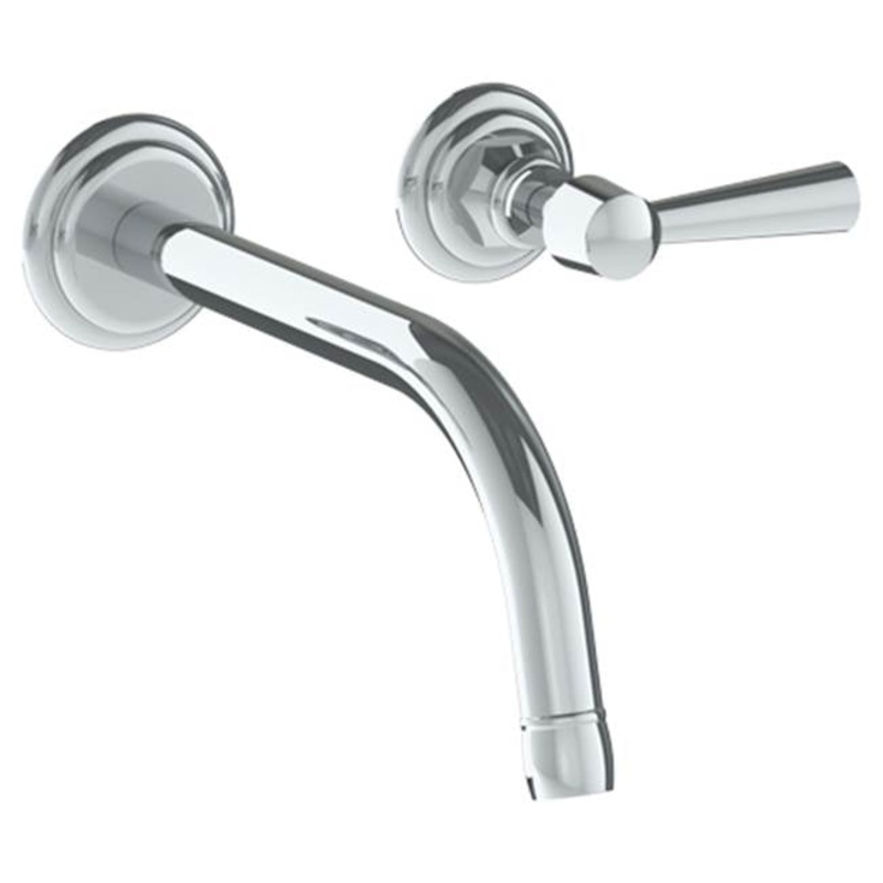 Watermark 313-1.2M-Y2 York Wall Mounted 2 Hole Lavatory Set With 8 3/8 CTC  Spout