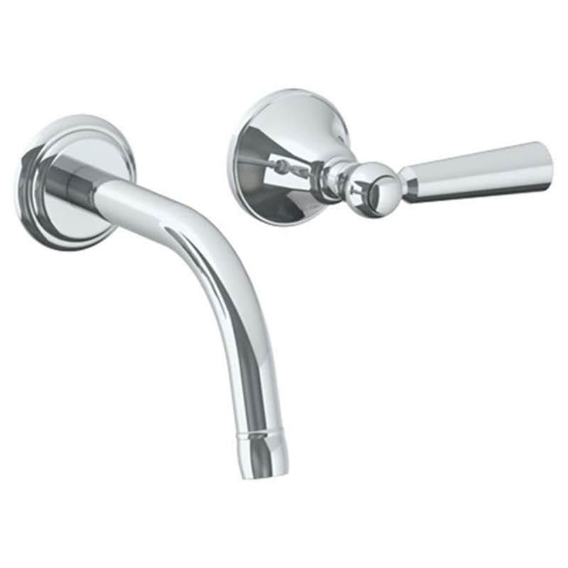 Watermark 313-1.2S-WW York Wall Mounted 2 Hole Lavatory Set With 6 1/2 CTC  Spout