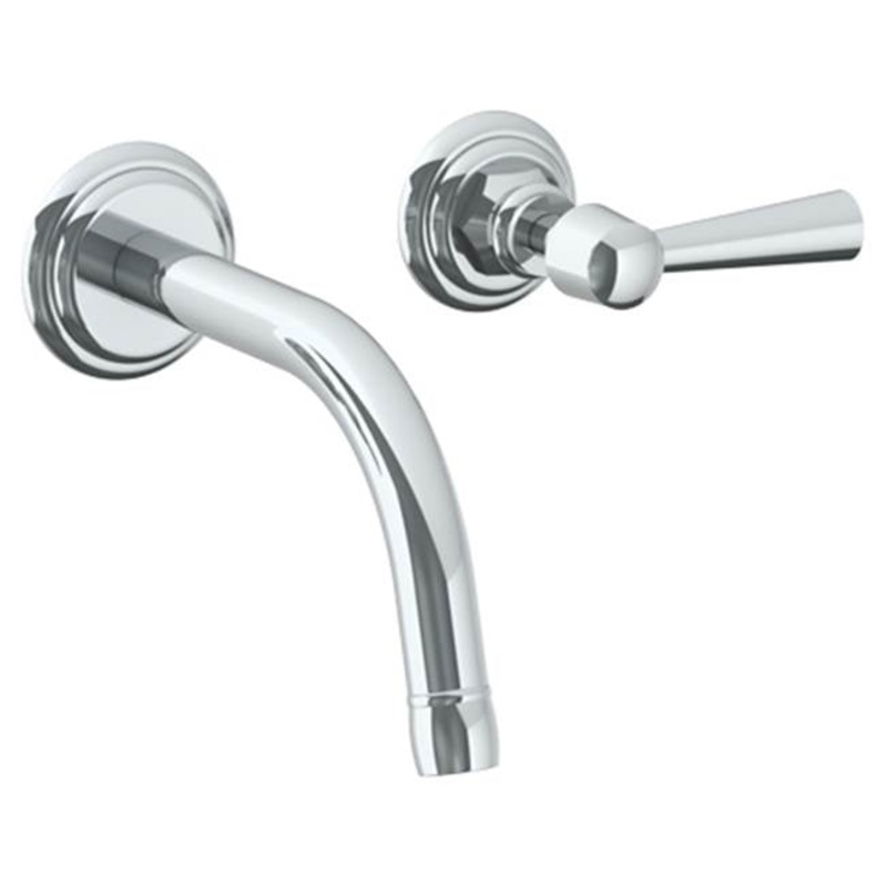 Watermark 313-1.2S-Y2 York Wall Mounted 2 Hole Lavatory Set With 6 1/2 CTC  Spout