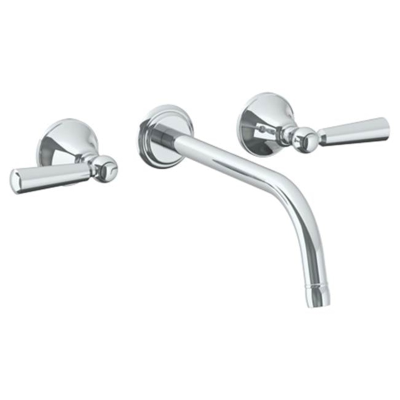 Watermark 313-2.2L-WW York Wall Mounted 3 Hole Lavatory Set With 11 CTC  Spout