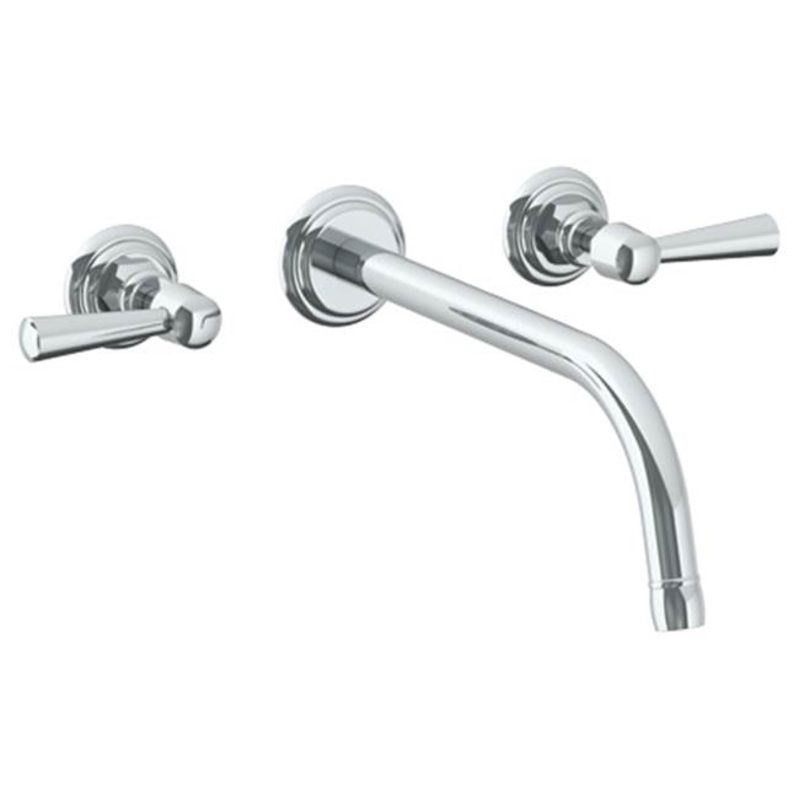 Watermark 313-2.2L-Y2 York Wall Mounted 3 Hole Lavatory Set With 11 CTC  Spout