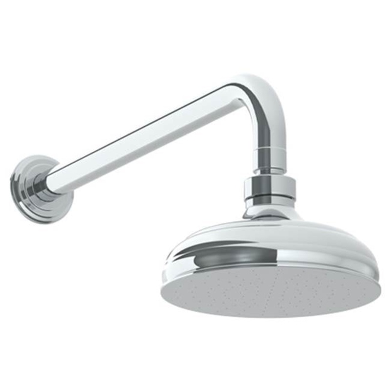 Watermark 313-HAF.1 York Wall Mounted Rainhead 6 Dia With 14 Arm & Flange