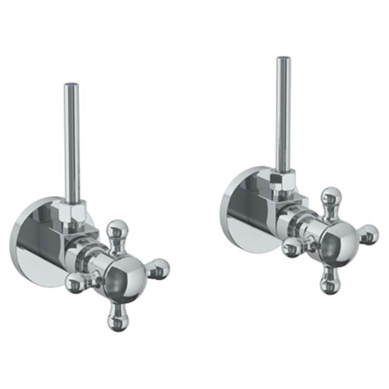 Watermark 313-MAS2-AX York Lavatory Angle Stop Kit -1/2 IPS X 3/8 Od Compression