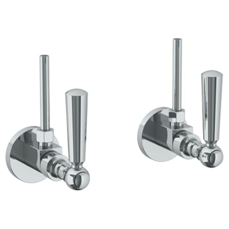 Watermark 313-MAS2-WW York Lavatory Angle Stop Kit -1/2 IPS X 3/8 Od Compression