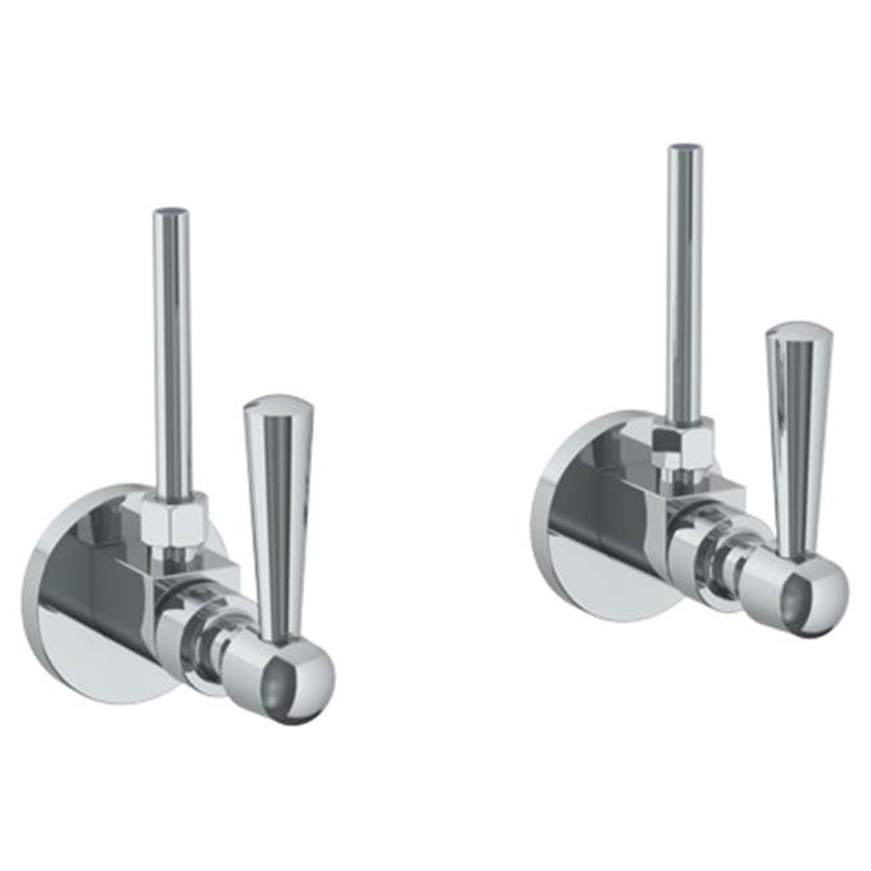 Watermark 313-MAS2-Y2 York Lavatory Angle Stop Kit -1/2 IPS X 3/8 Od Compression