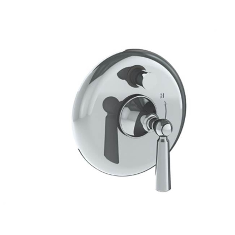 Watermark 313-P90-WW York Wall Mounted Pressure Balance Shower Trim With Diverter 7 Diameter