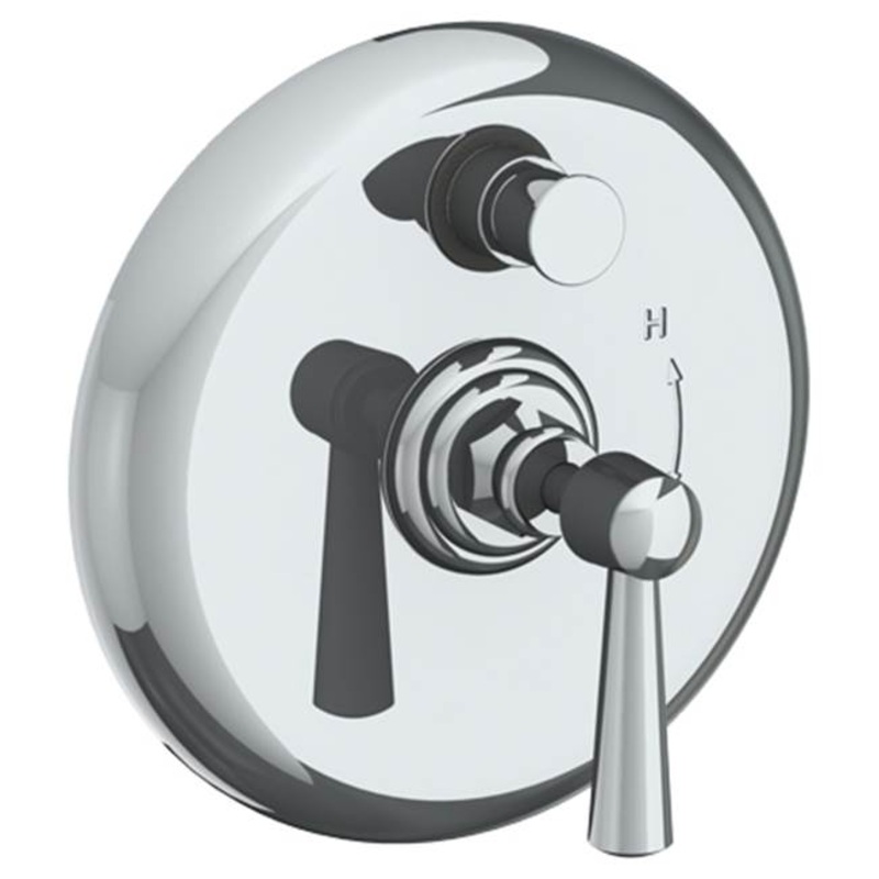 Watermark 313-P90-Y2 York Wall Mounted Pressure Balance Shower Trim With Diverter 7 Diameter