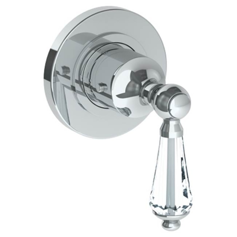Watermark 313-T15-SW York Wall Mounted Mini Thermostatic Shower Trim 3-1/2 Diameter