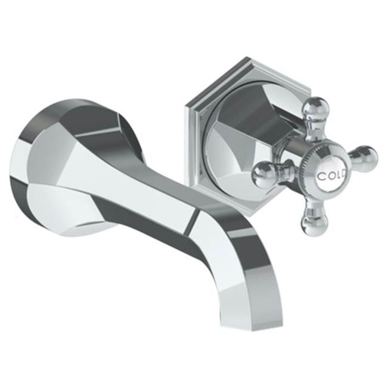 Watermark 314-1.2-XX Beverly Wall Mounted 2 Hole Lavatory Set With 6 3/4 CTC  Spout