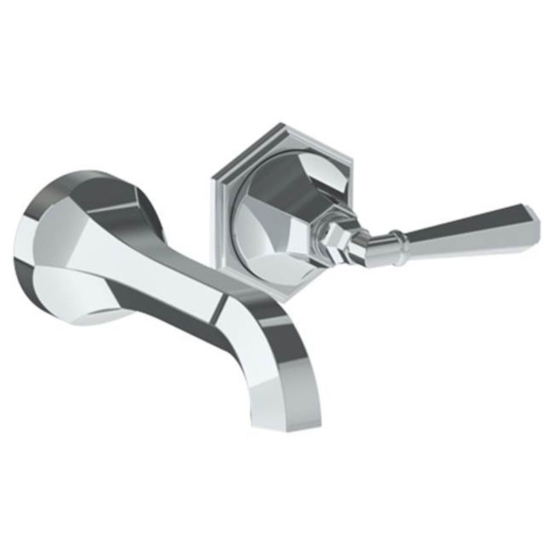 Watermark 314-1.2-YY Beverly Wall Mounted 2 Hole Lavatory Set With 6 3/4 CTC  Spout