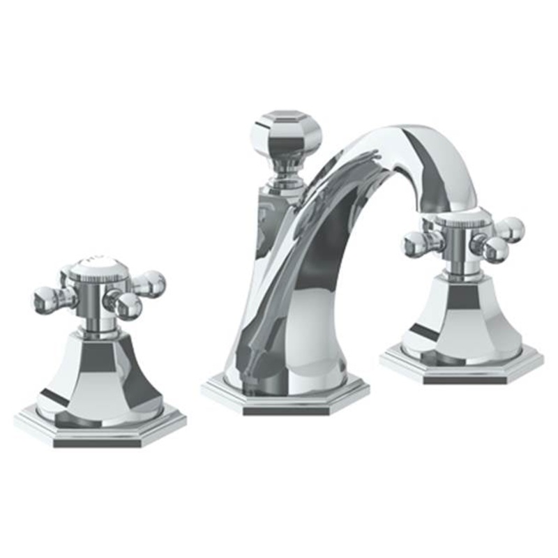 Watermark 314-2.205-XX Beverly Deck Mounted 3 Hole Extended Lavatory Set