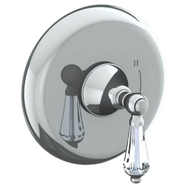 Watermark 313-P80-SW York Wall Mounted Pressure Balance Shower Trim 7 Diameter