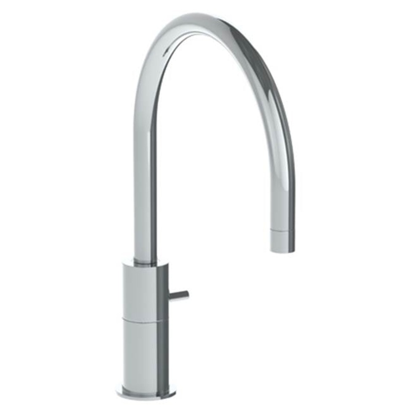 Watermark 22-1.102-TIB Titanium Deck Mounted Monoblock Gooseneck Lavatory Mixer