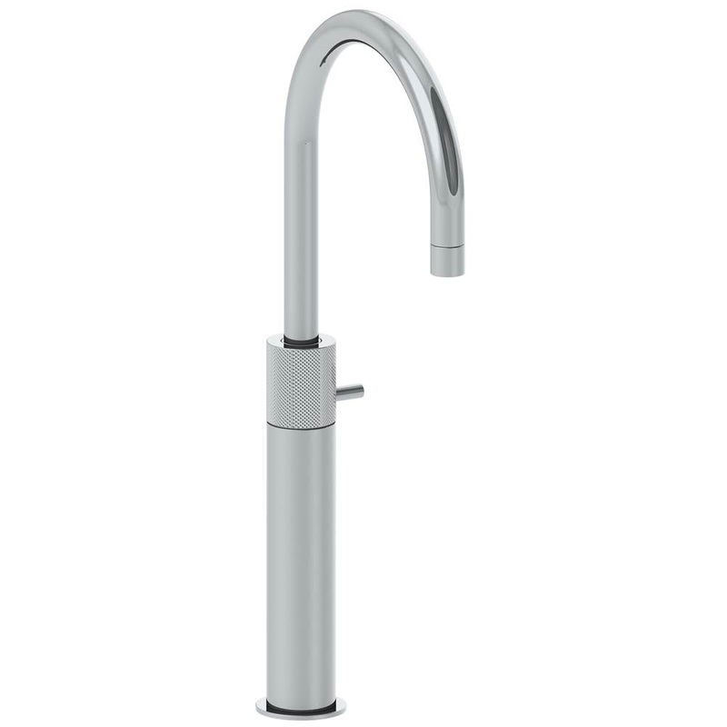 Watermark 22-1.102X-TIC Titanium Deck Mounted Extended Monoblock Gooseneck Lavatory Mixer