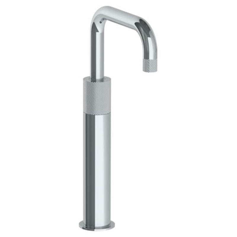 Watermark 22-1.1X-TIA Titanium Deck Mounted Extended Monoblock Square Lavatory Mixer