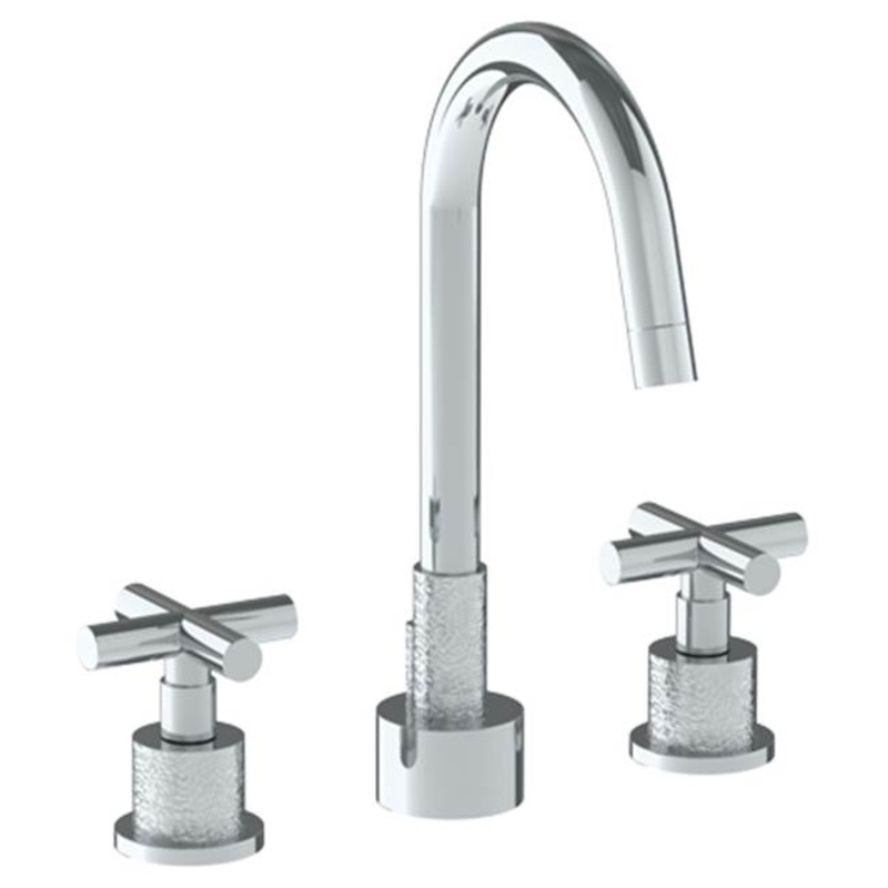 Watermark 27-2X-CL15 Sense Deck Mounted 3 Hole Extended Spout Lavatory Set