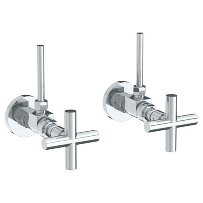 Watermark 27-MAS1-CL15 Sense Lavatory Angle Stop Kit -1/2 Compression X 3/8 Od Compression