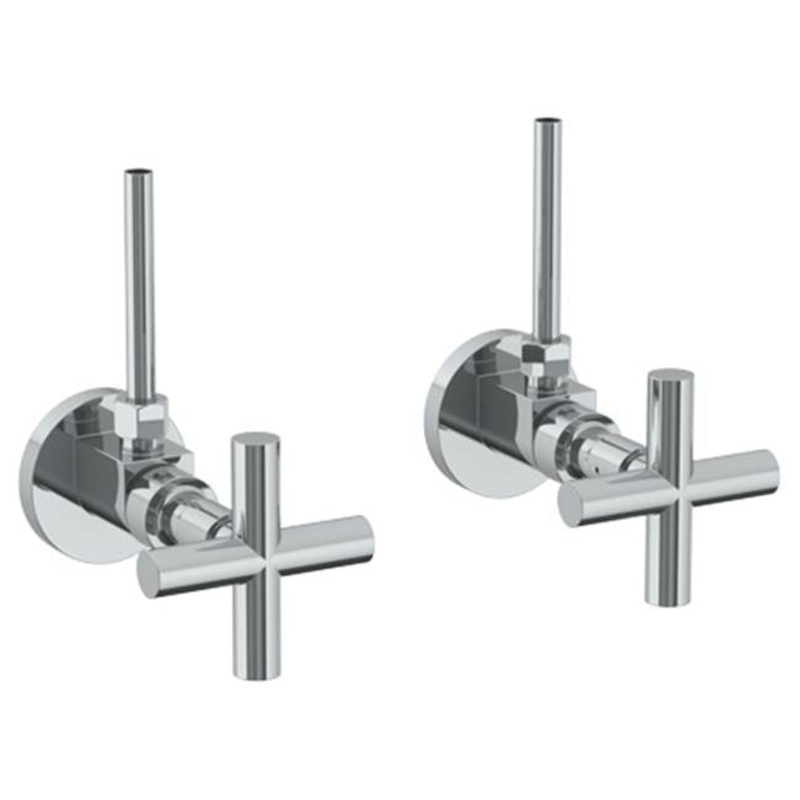 Watermark 27-MAS2-CL15 Sense Lavatory Angle Stop Kit -1/2 IPS X 3/8 Od Compression