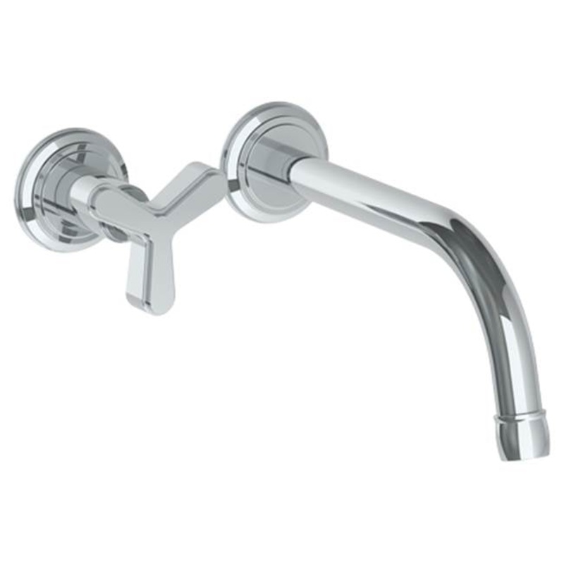 Watermark 30-1.2-TR25 Anika Wall Mounted 2 Hole Lavatory Set With 8 1/8 CTC  Spout