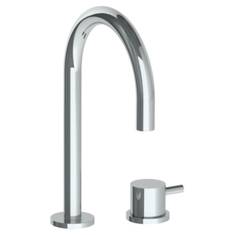 Watermark 22-1.3-TIB Titanium Deck Mounted 2 Hole Gooseneck Lavatory Set