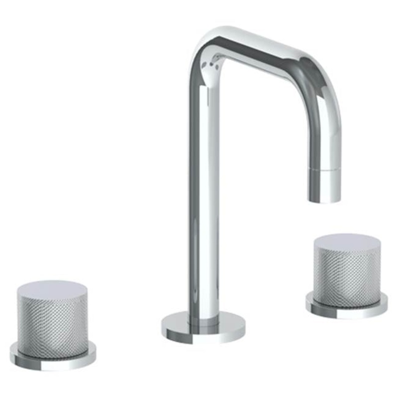 Watermark 22-2.18-TIA Titanium Deck Mounted 3 Hole Extended Spout Lavatory Set
