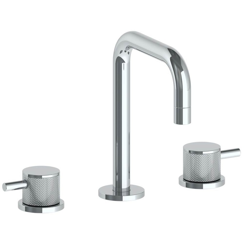 Watermark 22-2.18-TIC Titanium Deck Mounted 3 Hole Extended Spout Lavatory Set