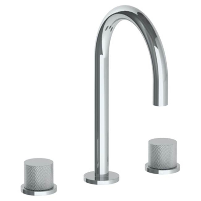 Watermark 22-2-TIA Titanium Deck Mounted 3 Hole Gooseneck Lavatory Set
