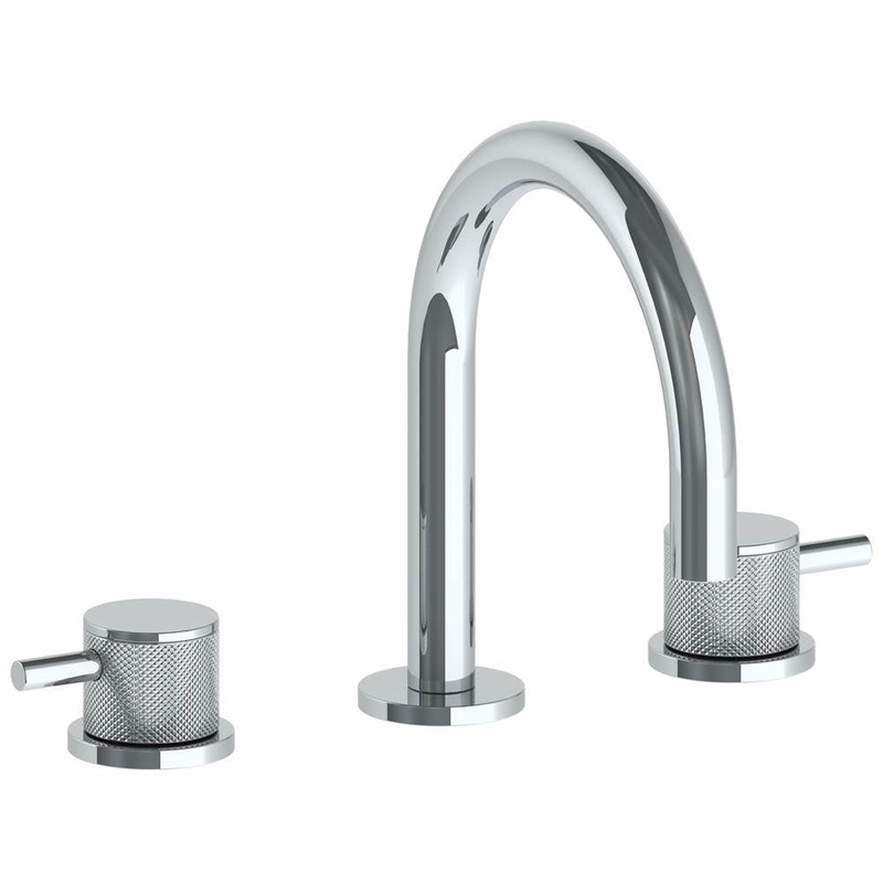 Watermark 22-2S-TIC Titanium Deck Mounted 3 Hole Lavatory Set