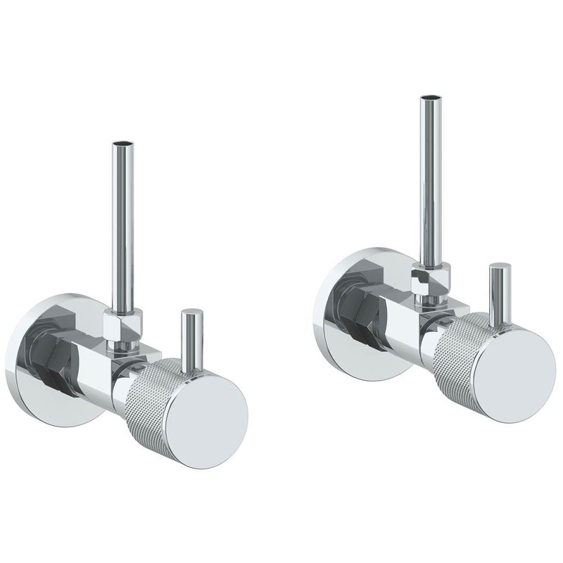 Watermark 22-MAS1-TIC Titanium Lavatory Angle Stop Kit -1/2? Compression X 3/8? Od Compression